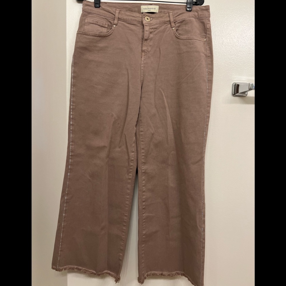 Maria grazia severi embellished jeans